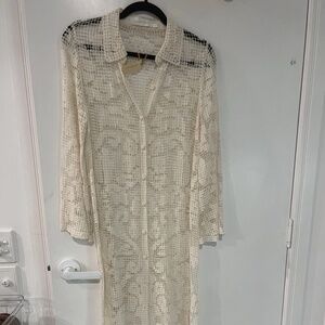 Zimmermann lace midi dress